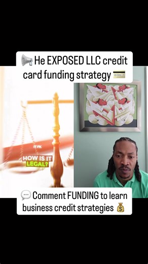 📢 He EXPOSED LLC credit card funding strategy 💳 Business credit cards unlock fast startup capital 💳💼 💬 Comment FUNDING to learn business credit strategies 💰 How to use business credit for funding / How zero percent credit cards fund startups / How entrepreneurs leverage business credit card limits #BusinessFunding #BusinessCredit #StartupFunding #EntrepreneurTips #CreditStrategy