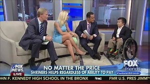 Alec Cabacungan has captured hearts across the country as the face of "Shriners Hospital for Children" | Fox & Friends