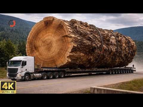 From Giant Trees to Luxury Tables | Inside Extreme Wood Processing Factory