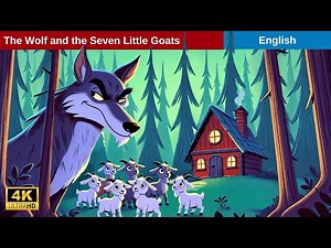 The Wolf and the Seven Little Goats | Bedtime Stories for Kids in English | Adventure Stories |