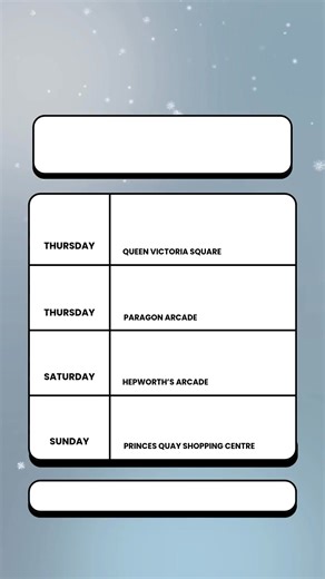 🎄✨ Christmas Starts NOW in Hull! ✨🎄 Get ready for a week full of festive magic — here’s everything happening: 🎆 Christmas Lights Switch-On 📍 Queen Victoria Square Hull City Council 🗓 Thursday 20 November Kick off the season with Santa and The Hull Boy plus live music and fireworks. 🛍️ Christmas Trail 📍 Paragon Arcade 🗓 Thursday 20 November - 31 December Step into the magic of the festive season as Paragon Arcade is transformed into a Christmas spectacle. 💚 The Grinch Grotto 📍 Hepworths