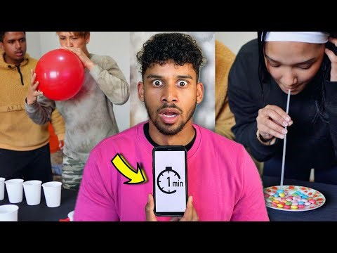 MINUTE TO WIN IT: but in South Africa (the end of my family 🙃)