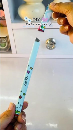 DIY cute cutter 🦋 #shorts #diy #viral #cute #handmade #ytshorts #shortsfeed #youtubeshorts