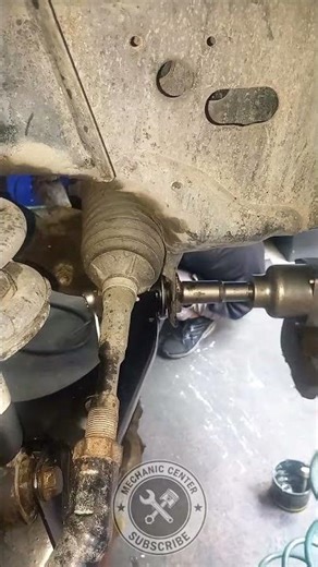 Professional way to tighten a lower control arm bolt #mechanic#correctway#autorepair#carshorts