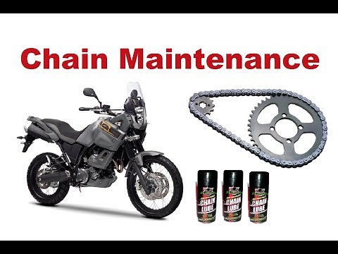 Motorcycle Chain Maintenance - What Should I do?