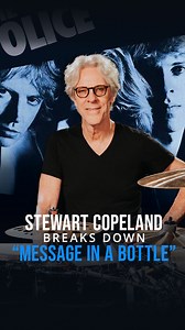 235K views · 5.8K reactions | TOMORROW!  The Iconic Drumming Behind "Message In A Bottle" w/ Stewart Copeland Tuesday Oct 22nd | 5am PST | 8am EST on the Drumeo YouTube Channel. 論: Stewart Copeland : The Police : Message In A Bottle | Drumeo | Facebook