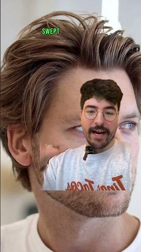 How to style your hair with a double cowlick