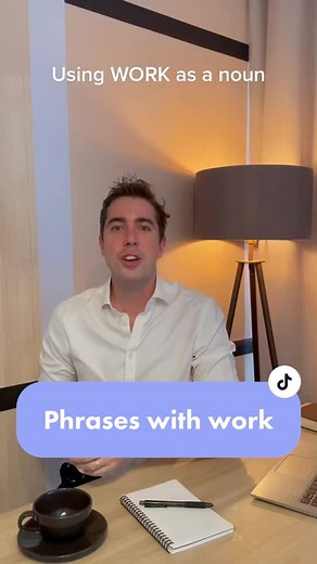 Phrases using “work” #learnenglish #englishteacher #hustle #grind #english