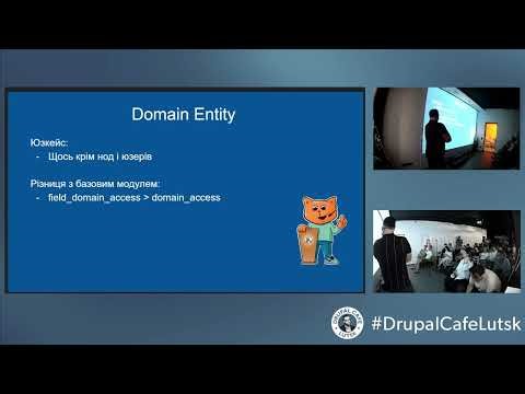 Drupal Cafe Lutsk #25 | Domain module | Oleksandr Akerman