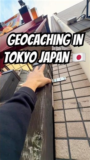 How long would it take you to spot this Geocache I found in Japan? Subscribe for the best caches! 😊