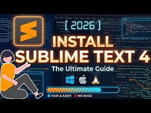 How to install Sublime Text on Windows 10/11 [ 2026 Update ]