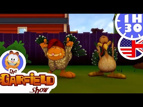 😺 A turkey rules the roost at Garfield's ! 🦃 FUNNY COMPILATION HD