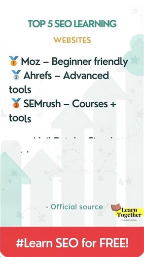 Top 5 Websites to Learn SEO for FREE 📈