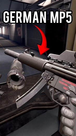 German MP5 sub-machine gun #atf #guns #airsoft #ww2 #fypシ