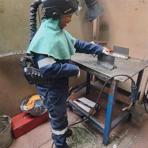 Day 2 of the SAIW 2025 Welding Challenge. Our Practical Welding School is definitely not a quiet place to be today 😉 as our participants are now fully focused on welding to win the competition! | Southern African Institute of Welding NPC