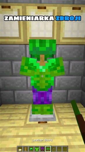 ZAMIENIARKA ZBROJI w MINECRAFT 🤯 #minecraft #shorts #minecraftshorts #minecraftmemes #trending