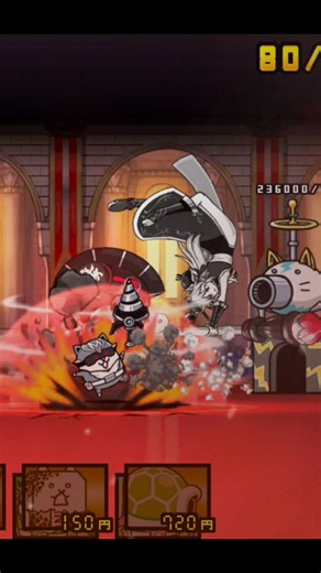 조종당하는 실버 냥코 VS 묘권왕 파이파이DX [냥코대전쟁] #냥코대전쟁 #battlecats #thebattlecats #にゃんこ大戦争 #냥코