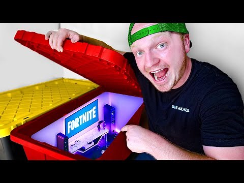 Secret Gaming Base to Hide From My Friends!