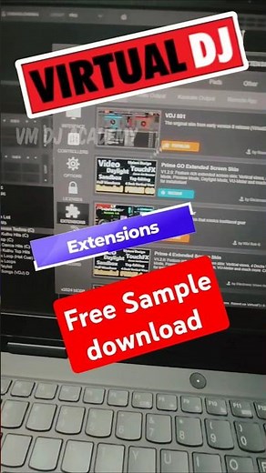 Virtual Dj free Sample download tutorial #virtualdj #free #sample #download