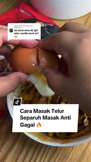 Cara Memasak Telur Separuh Masak dengan Egg Timer