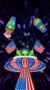 Samsung Galaxy Theme - Alien USA(Premium Video AOD)