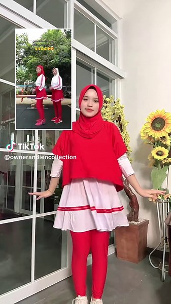 Senam Merah Putih Trend di TikTok 2023