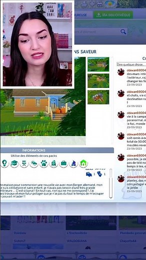 Rénovation pour une célibataire entourée d'animaux ! 🌼 | Je rénove VOS maisons | Sims 4