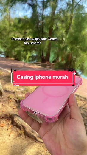 Casing iPhone Pink Comel & Smart