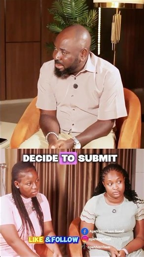 In marriage, submission is a decision, not a nature. #motivation #apehharrison #shortvideo #short