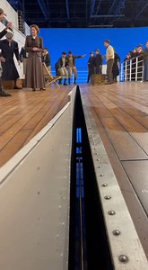 Deck Separation Crack | Structural Break Effect BTS #BTS #BehindTheScenes #MovieSet #Filmmaking #LeonardoDiCaprio #TitanicMovie #HollywoodBTS #VFX #FilmCrew #ReelMagic #TrendingNow #KateWinslet #CinemaLovers #OnSet | Filmmaking BTS