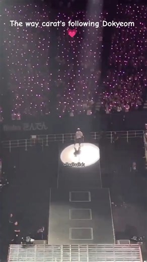 carat's following dk..so beautiful ❤️ #seventeen #shorts svt world tour new in Osaka Day2 #dokyeom