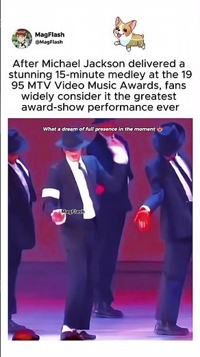 Michael Jackson's VMA medley is still the greatest award show performance ever 👑 #michaeljackson