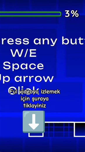 Geometry Dash 1. Level Bitirdim