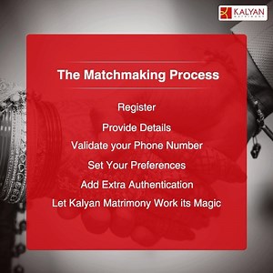 1.5K views · 30 reactions | We believe in finding you the perfect match that will complement your traits and preferences. We make sure that your search for the right life partner is easy, quick and successful. Here is how it works. | Kalyan Matrimony | Facebook