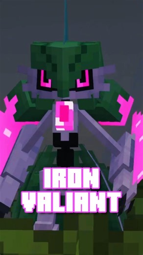 How to Get Iron Valiant in Cobbleverse ⚡ (SUPER RARE!) #cobblemon #ironvaliant #minecraft
