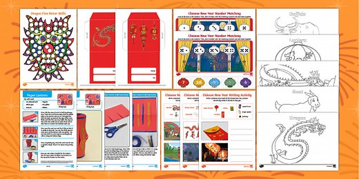 EYFS Chinese New Year Resource Pack (Ages 3-5)