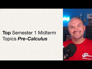 Precalculus Semester 1 Midterm