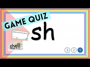 Phonics Game Quiz I sh sound I Phase 3 I Phonics Fun