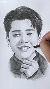 20K views · 219 reactions | How to draw jimin . #BTS #btsarmy #JIMIN | Arjun sethi sketches | Facebook