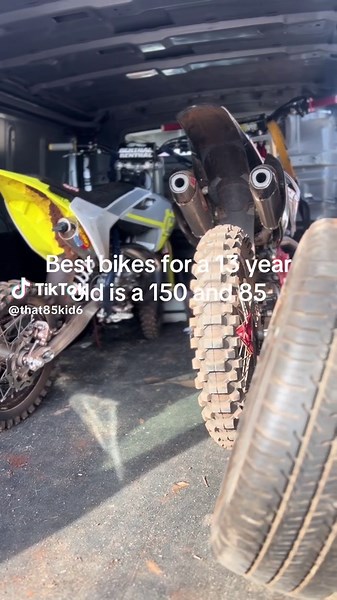 Best Bikes for 13-Year-Olds: CRF450 and 85cc Options