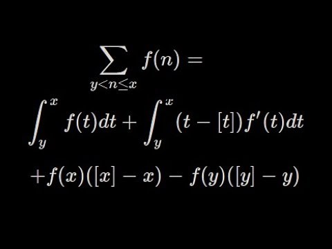Formula de suma de Euler