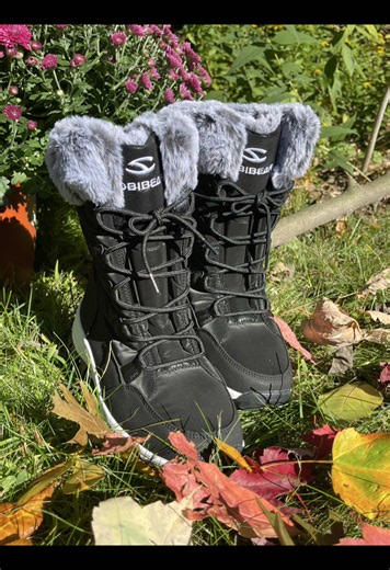 Warm feet all winter long! 🥶These waterproof insulated snow boots are SO cozy and perfect for snowy winter days! ❄️ #WinterBoots #SnowBoots #womensboots #WinterMustHaves #CozyFinds