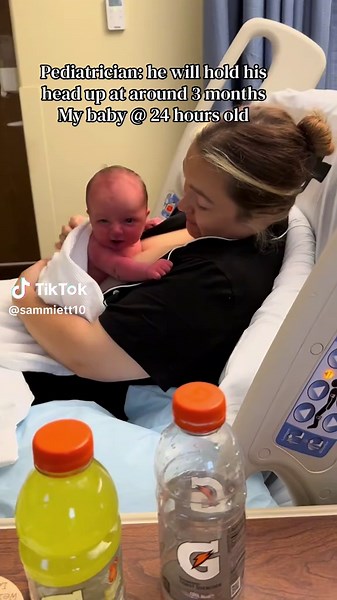 Newborn Baby Milestones at 24 Hours