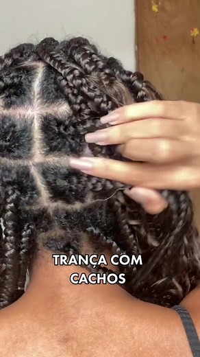 Durabilidade das tranças com cachos: experiência de 19 dias