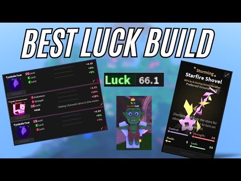 OP LUCK BUILD IN ROBLOX DIG