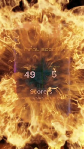 What an absalute class performance from the boys. Keep up the hard work 💚💛