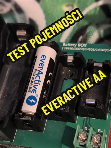 Test EVERACTIVE PRO AA #tester #pojemnosc #mah