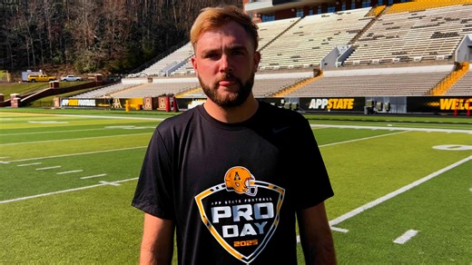 9.8K views · 177 reactions | 퐏퐫퐨 퐃퐚퐲 ퟐퟎퟐퟓ | ️ Interviews Hear from K Michael Hughes, TE Eli Wilson and WR Christan Horn, whose collegiate careers began in Boone, with a final chapter occurring Thursday. | App State Football | Facebook