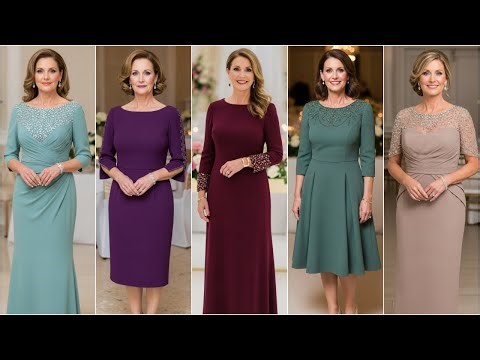 Chic Wool Crepe Mother of the Bride Dresses to Stay Elegant, Warm, and Polished at Winter Weddings