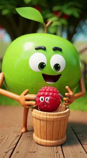 Red raspberry jam #fruits #funny #yummy #cartoon ￼